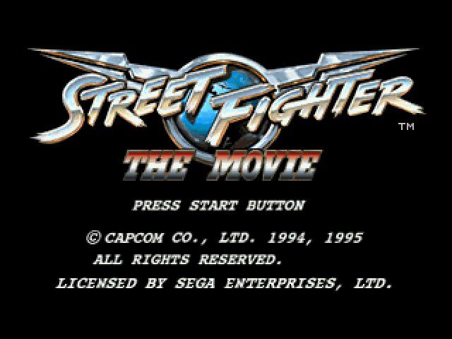 Street Fighter: The Movie screenshot 4 for Sega Saturn